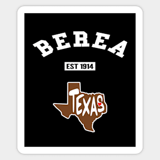 🤠 Berea Texas Strong, Lone Star State Map, Est 1914, City Pride Sticker